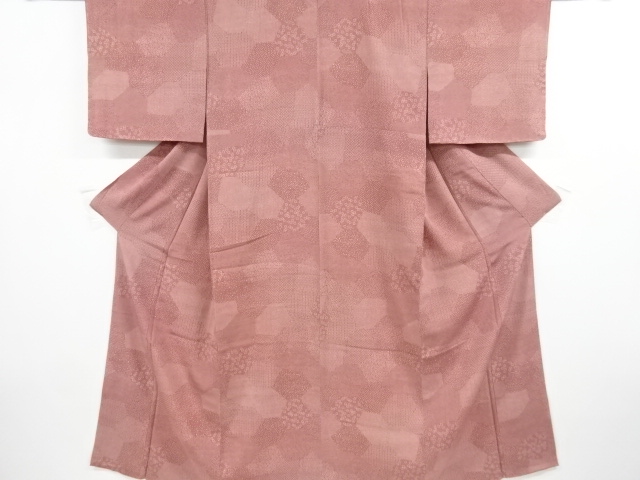 JAPANESE KIMONO / KOMON / UNUSED / FLOWER ARABESQUE
